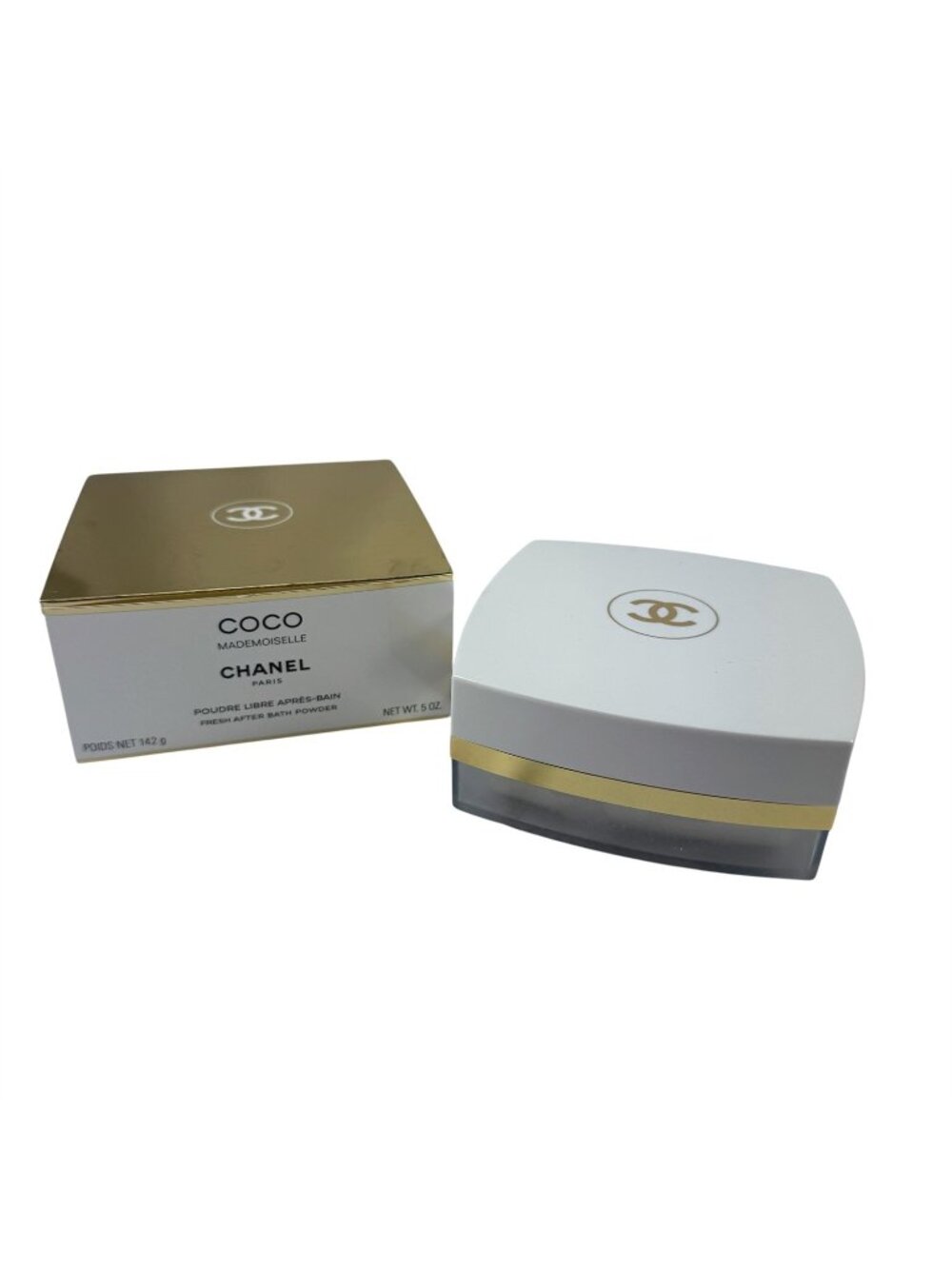 Coco Chanel Mademoiselle Paris Fresh After Bath Powder Women 5 Oz NIB